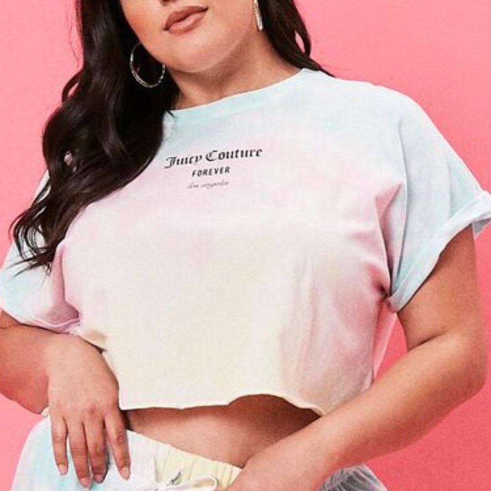 Juicy Couture Forever 21 Crop T-Shirt Size 0X NWT